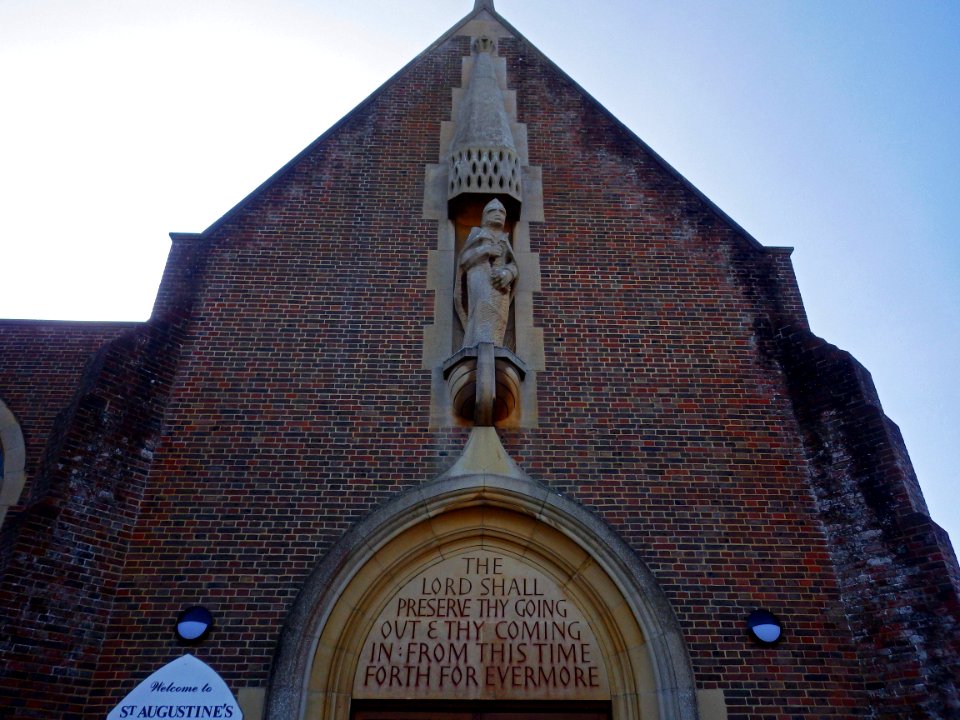 Sculpture, St. Augustine's Church, Bexhill