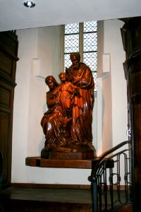 Sculpture of the Holy Family in St. Quentin Cathedral, Hasselt 01