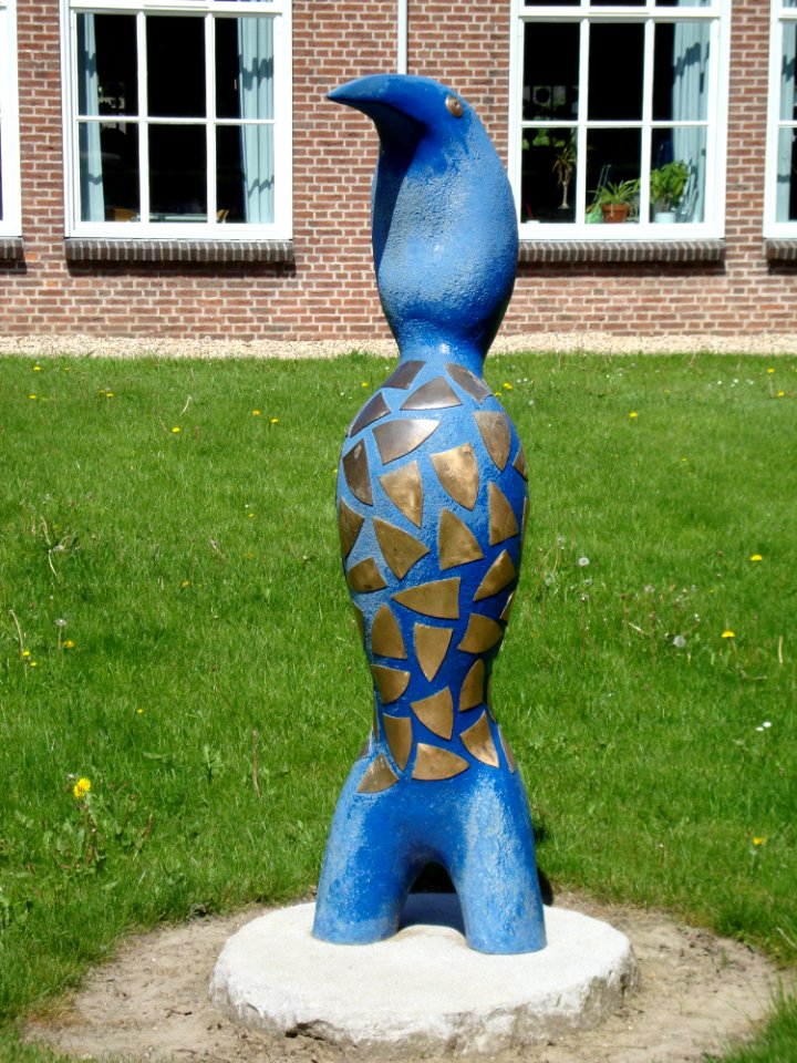 Sculpture De Koningsvogel, Niftrik (Wijchen, Gld, NL)