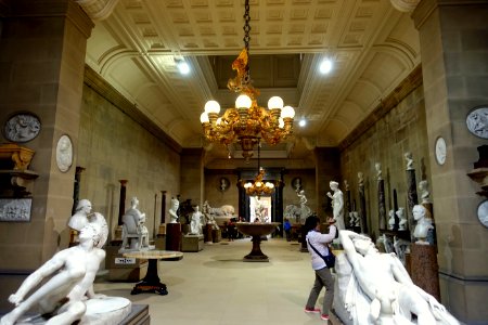 Sculpture Gallery, Chatsworth House - Derbyshire, England - DSC03469