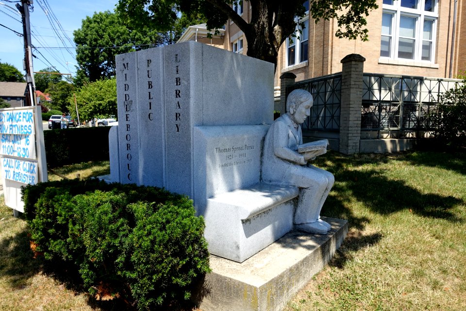 Sculpture for Middleborough Public Library - Middleborough, Massachusetts - DSC04085