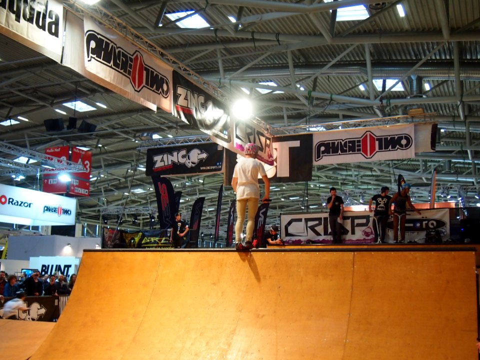 Scooter-Halfpipe ISPO 2014 Munich (07)