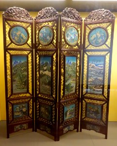 Screen, China, 1736-1795 - Museu Nacional de Machado de Castro - Coimbra, Portugal - DSC00288