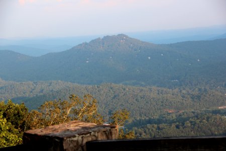 Screamer Mountain viewed from Black Rock Mountain State Park, Aug 2017