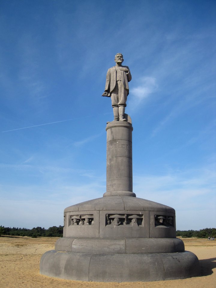 Sculpture Christiaan de Wet by Joseph Mendes da Costa, Hoge Veluwe, the Netherlands