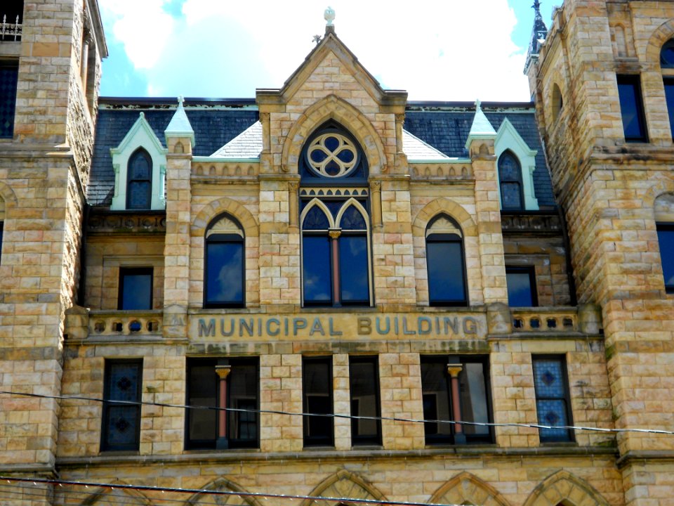 Scranton City Hall Wash St front