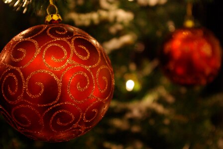 Bulb christmas decoration