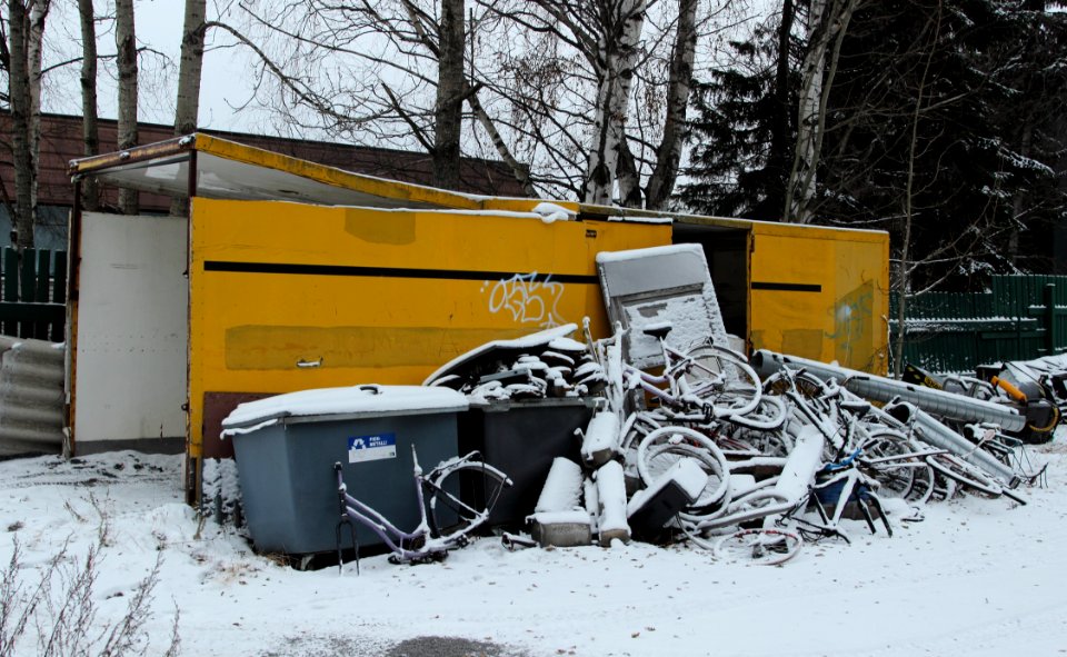 Scrap metal Karjasilta Oulu 20141108