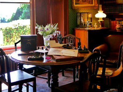 Scolton Manor H8b-arbeitszimmer