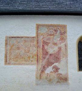 Serfaus, Wallfahrtskirche Unsere Liebe Frau im Walde, Detail
