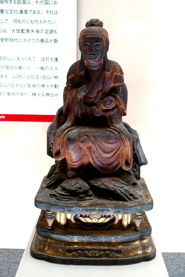 Sculpture - Cultural Assets Repository - Motsuji, Hiraizumi, Iwate - DSC04645