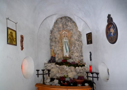 Serfaus, Lourdeskapelle, Innen