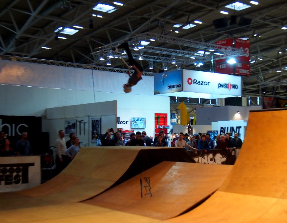 Scooter-Halfpipe ISPO 2014 Munich (05)
