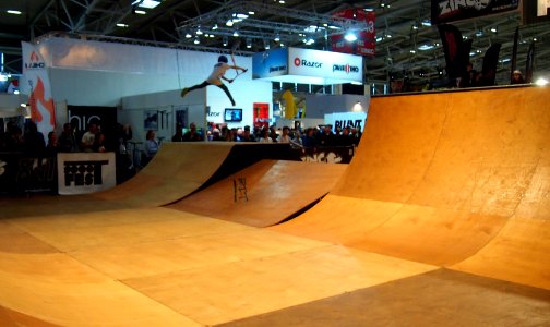 Scooter-Halfpipe ISPO 2014 Munich (09)