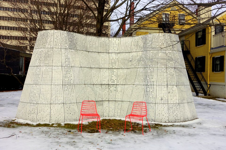 Sculpture - Center for Government and International Studies - Harvard University - Cambridge, MA - DSC02736 photo