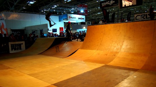 Scooter-Halfpipe ISPO 2014 Munich (03)