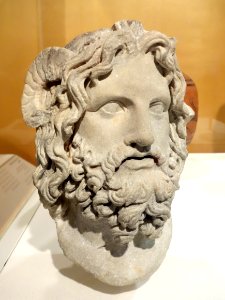 Serapis, Egypt, 75-100 AD, marble - Brooklyn Museum - Brooklyn, NY - DSC08514