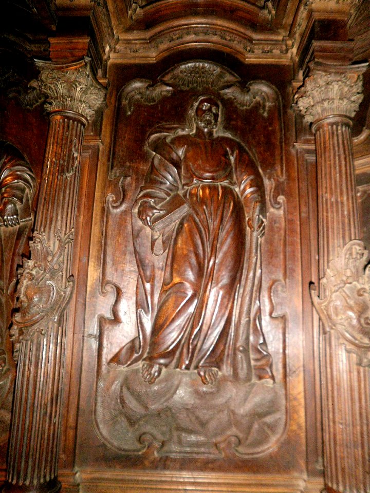 Santa Cruz de Campezo - Iglesia de la Asunción de Nuestra Señora, sillería coral 05