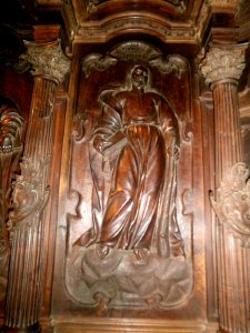 Santa Cruz de Campezo - Iglesia de la Asunción de Nuestra Señora, sillería coral 05