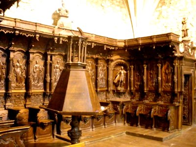 Santa Cruz de Campezo - Iglesia de la Asunción de Nuestra Señora, sillería coral 11