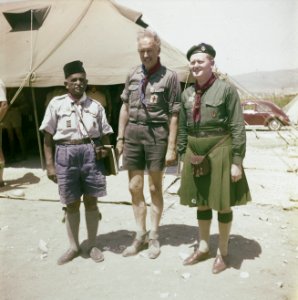 Serie Jamboree en Griekenland in het midden Prins Emanuel van Lichtenstein, Bestanddeelnr 254-7401