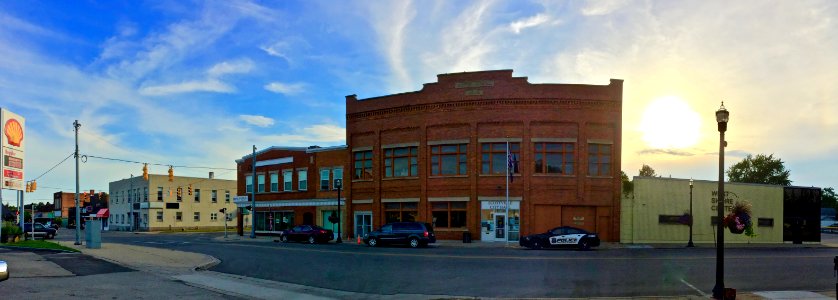 Scottville, Michigan panoramic 2017