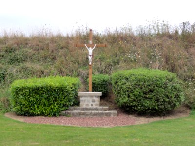 Seraucourt-le-Grand (Aisne) Croix de chemin au Hamel