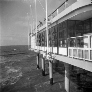 Serie over nieuwe Pier in Scheveningen Zijkant pier, Bestanddeelnr 912-5015
