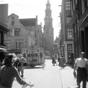 Serie over draaiorgel Het orgel wordt bespeeld, Bestanddeelnr 912-8600