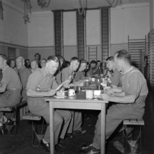Serie over de hulp die de boeren van de Canadese troepen kregen Tijdens de maal, Bestanddeelnr 900-5523