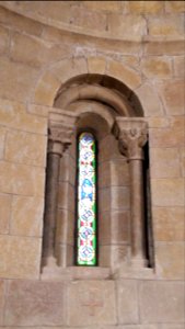 Sant Salvador de Bianya Apsisfenster innen