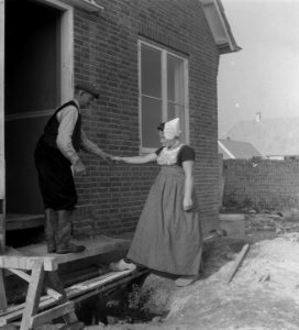 Serie Walcheren boer in Noordoostpolder Markenesse, Bestanddeelnr 903-6406