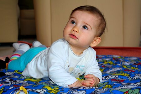 Cute girl curious photo