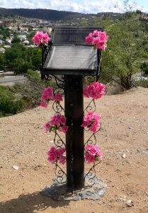 Santa Cruz de Globe (Arizona) plaques 1