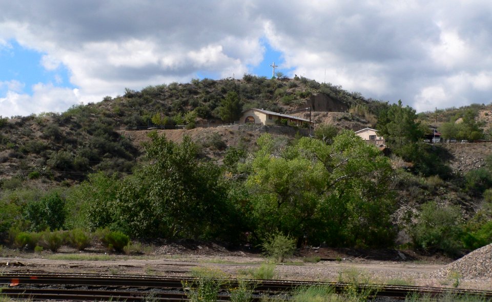 Santa Cruz de Globe (Arizona) from NE 1