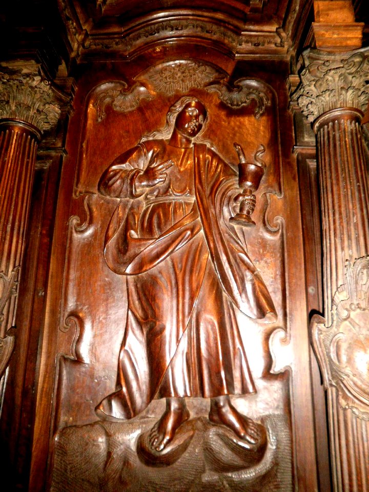 Santa Cruz de Campezo - Iglesia de la Asunción de Nuestra Señora, sillería coral 03