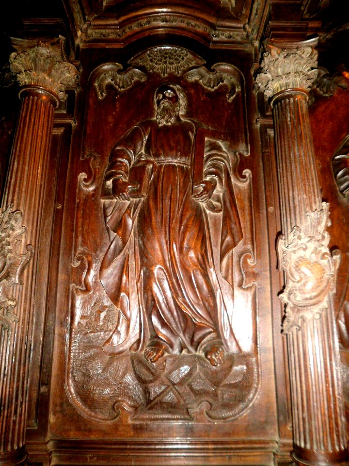 Santa Cruz de Campezo - Iglesia de la Asunción de Nuestra Señora, sillería coral 07