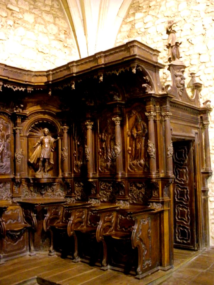 Santa Cruz de Campezo - Iglesia de la Asunción de Nuestra Señora, sillería coral 08