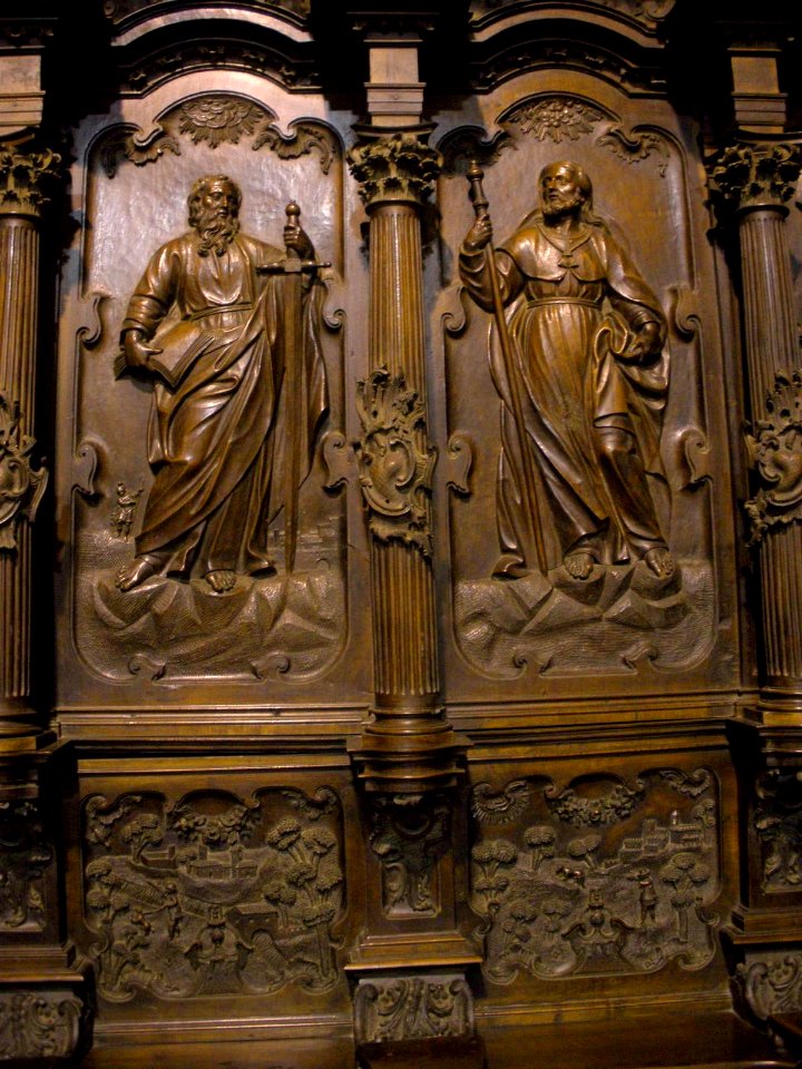 Santa Cruz de Campezo - Iglesia de la Asunción de Nuestra Señora, sillería coral 12