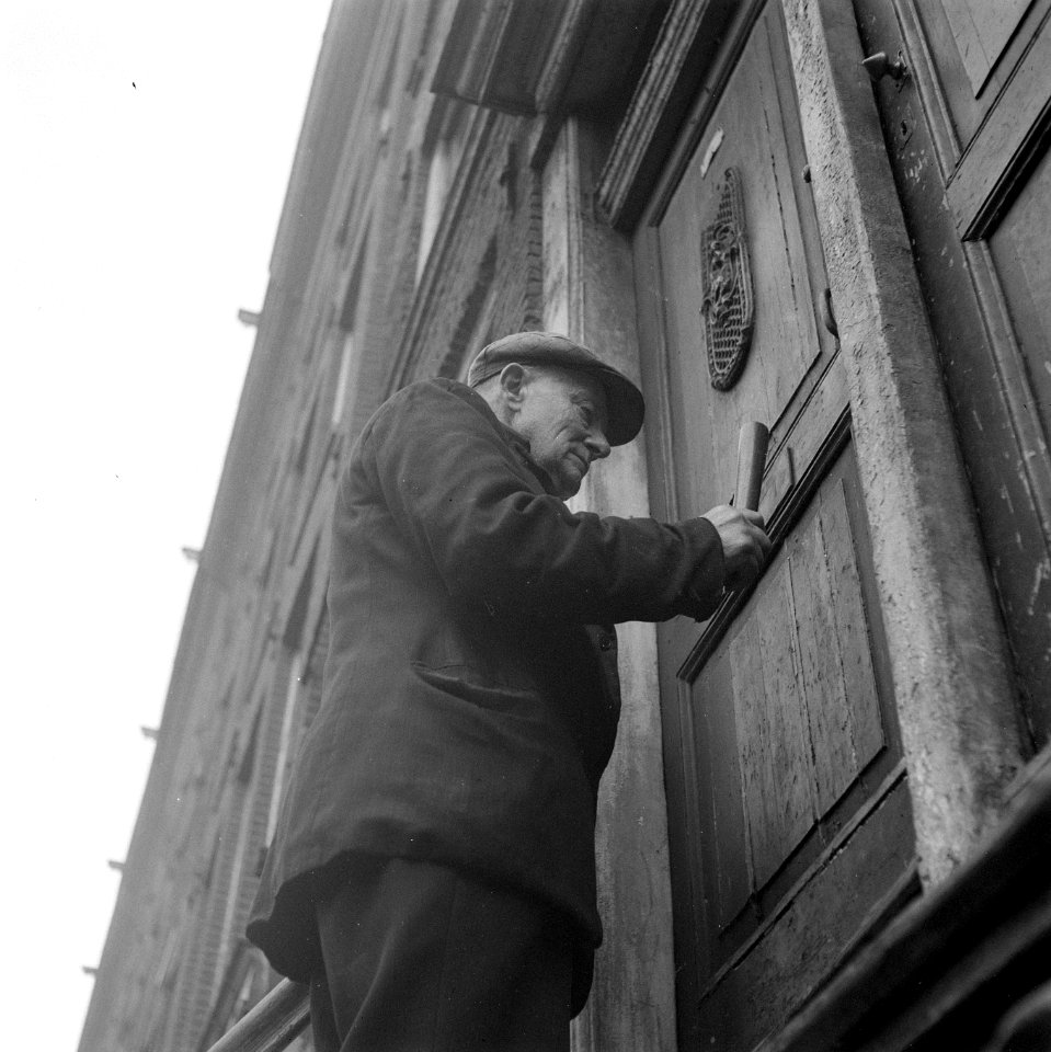 Serie Hier gaat men uit porren, Bestanddeelnr 902-6770