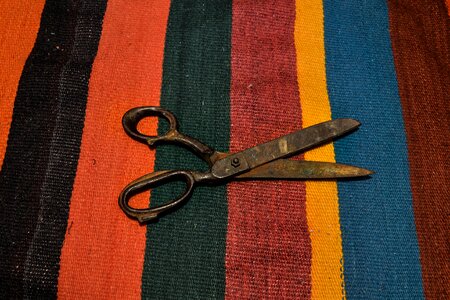 Metallic traditional carpet retro