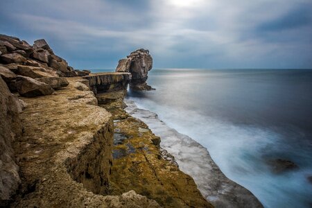 Portland coast england photo