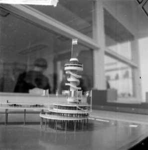 Serie over nieuwe Pier in Scheveningen Maquette, Bestanddeelnr 912-5011