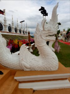 Serpent staircase - Wat Hiranyawat - Chiang Rai - 2017-01-02 - 003