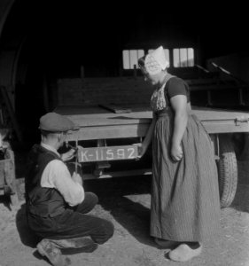 Serie Walcheren boer in Noordoostpolder Markenesse, Bestanddeelnr 903-6407