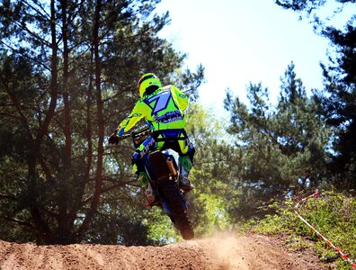 Motorsport cross race
