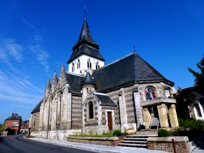 Serquigny (Eure, Fr) église Notre-Dame, extérieur
