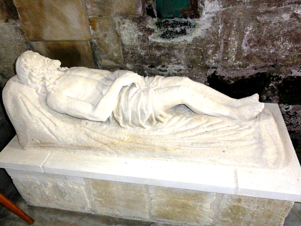 Sermaize-les-Bains (Marne) église, gisant