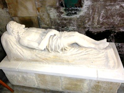 Sermaize-les-Bains (Marne) église, gisant