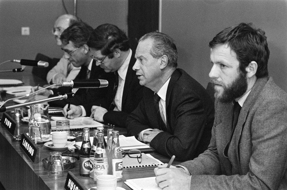 SER-persconferentie, H. D. M. Lambooij , kop, voorzitter van het COBSER-project, Bestanddeelnr 933-0759